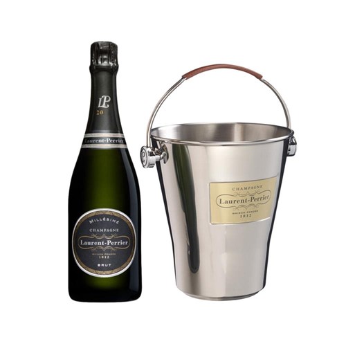 Laurent Perrier Brut Millesime Vintage 2012  75cl And Ice Bucket Set